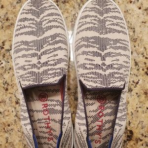 Rothy's Maritime Tiger Sneakers Sz 8.5